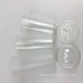 Stylish Customed Disposable Transparent Plastic U Shape Cup for Juice Tea Cold Coffee with Flat Lid